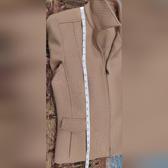 Talbots Tan Textured Blazer - Picture 12 of 14